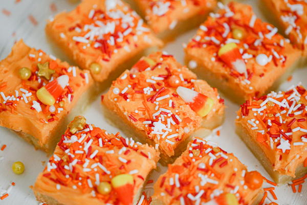 Harvest Frosted Sugar Cookie Bars Harvest Frosted Sugar Cookie Bars