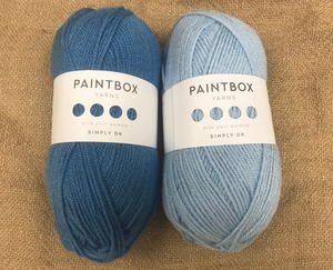 Shades of Blue Paintbox Yarn Giveaway