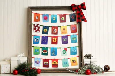 Disney-Inspired Advent Calendar DIY