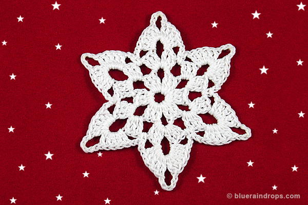 Crochet Snowflake Mykonos Crochet Snowflake Mykonos