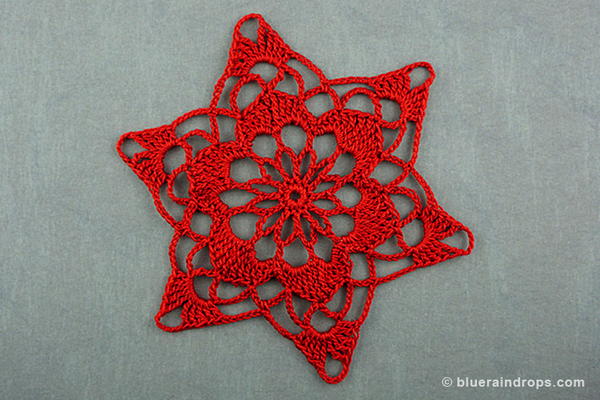 Crochet Snowflake Paros Crochet Snowflake Paros