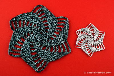 Crochet Pinwheel Motif Crochet Pinwheel Motif