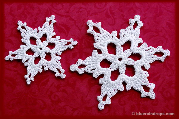 Crochet Snowflake Santorini Crochet Snowflake Santorini