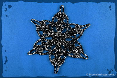 Crochet Snowflake Sifnos Crochet Snowflake Sifnos