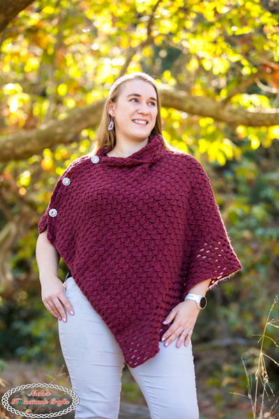Textured Falls Poncho Textured Falls Poncho
