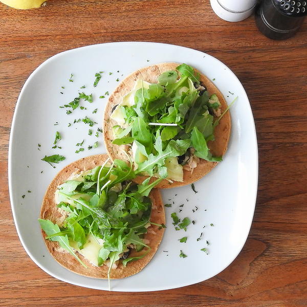 Tuna Melt Tostadas