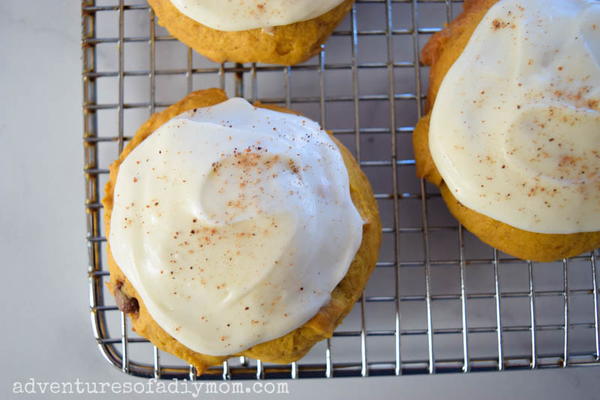 Soft Pumpkin Cookies Soft Pumpkin Cookies