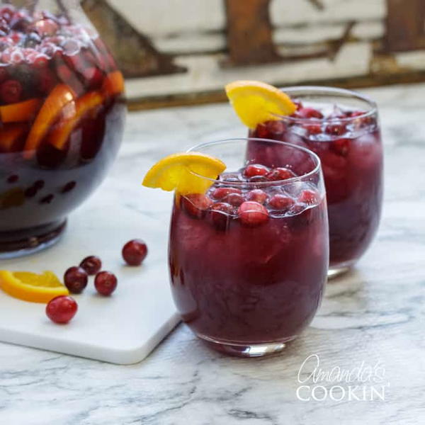 Cranberry Sangria Cranberry Sangria