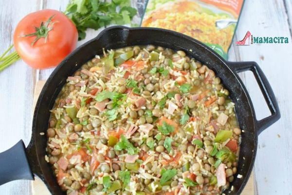 ARROZ CON GANDULES ARROZ CON GANDULES