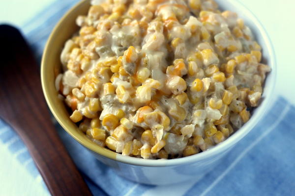 CREAM CHEESE CORN CASSEROLE WITH GREEN CHILES CREAM CHEESE CORN CASSEROLE WITH GREEN CHILES