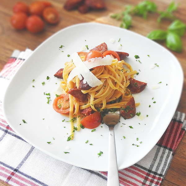 Spanish Chorizo Pasta