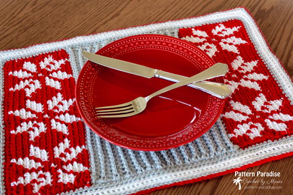 Snowflake Placemat Snowflake Placemat