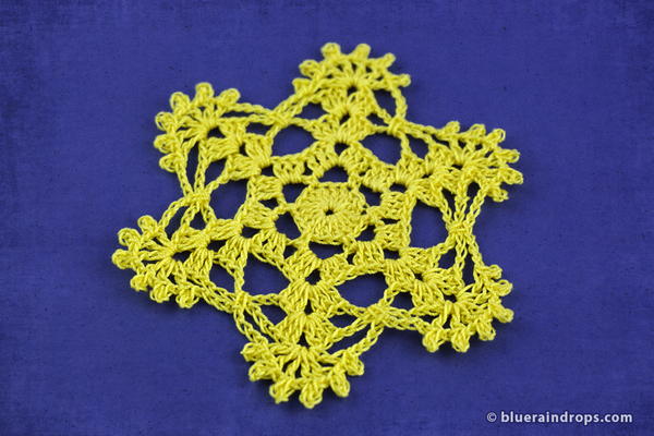 Easy Delicate Crochet Snowflake Easy Delicate Crochet Snowflake