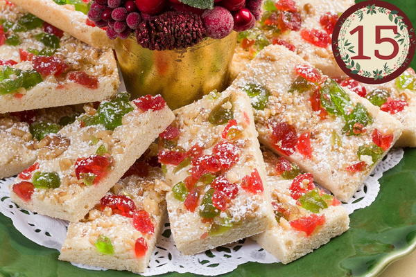 Yuletide Shortbread Logs Yuletide Shortbread Logs