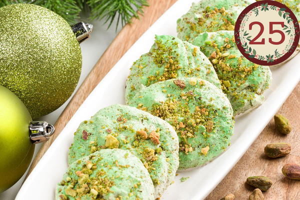 Pistachio Holiday Cookies Pistachio Holiday Cookies