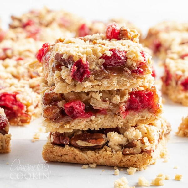 Cranberry Caramel Bars Cranberry Caramel Bars