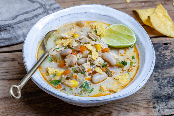 Creamy White Chicken Chili Recipe Creamy White Chicken Chili Recipe
