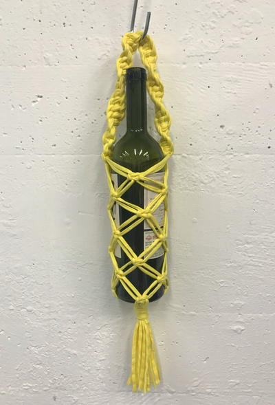 Macrame Wine Holder Macrame Wine Holder