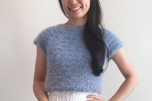 Fluffy Crochet Tee Fluffy Crochet Tee