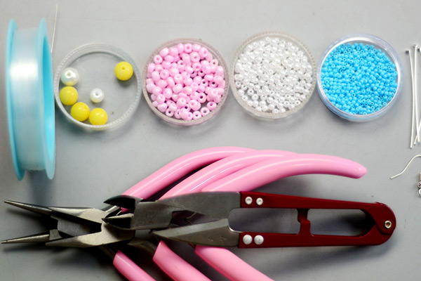 Beebeecraft Tutorials on Making Macaron Flower Earrings Beebeecraft Tutorials on Making Macaron Flower Earrings