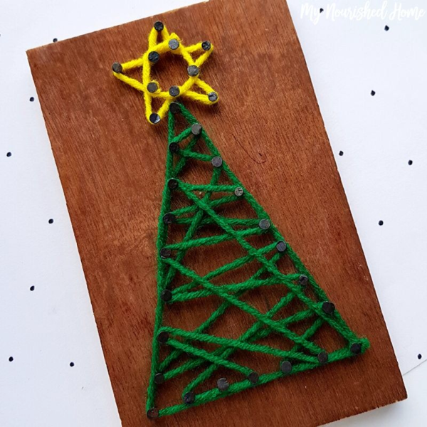 String Art Christmas Tree String Art Christmas Tree