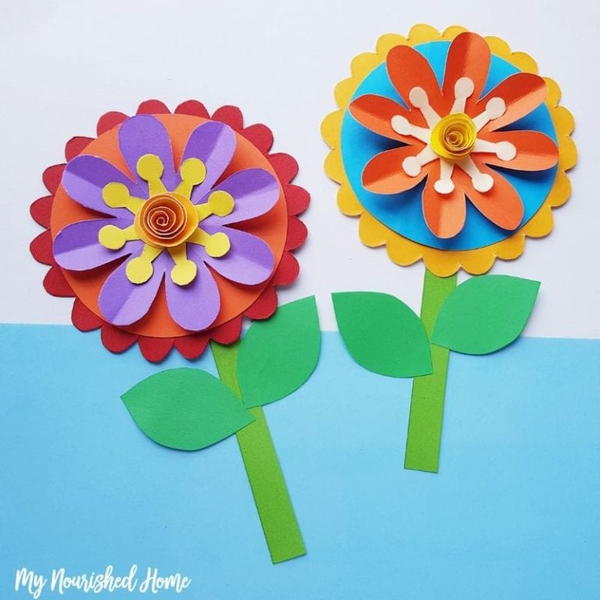 Whimsical Paper Flower Craft Whimsical Paper Flower Craft