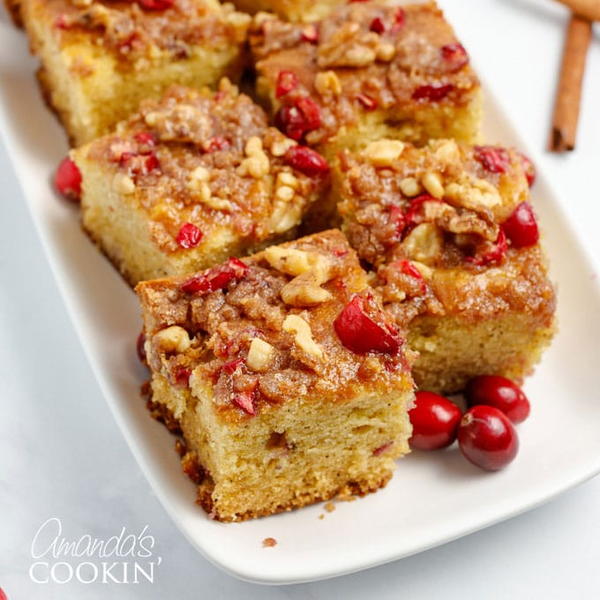 Cranberry Coffee Cake Cranberry Coffee Cake
