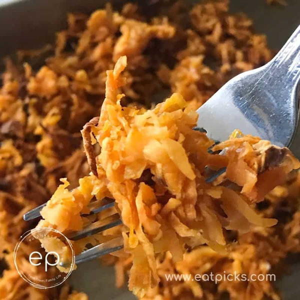 EASY CRISPY OVEN SHREDDED SWEET POTATOES EASY CRISPY OVEN SHREDDED SWEET POTATOES
