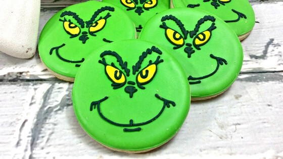 Grinch Sugar Cookies Grinch Sugar Cookies
