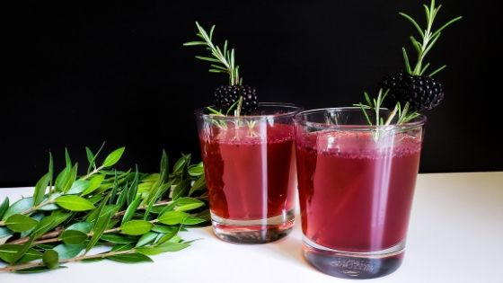 Blackberry Fireball Whiskey Fizz Blackberry Fireball Whiskey Fizz