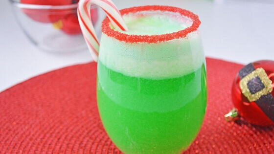 The Grinch Ice Cream Float The Grinch Ice Cream Float
