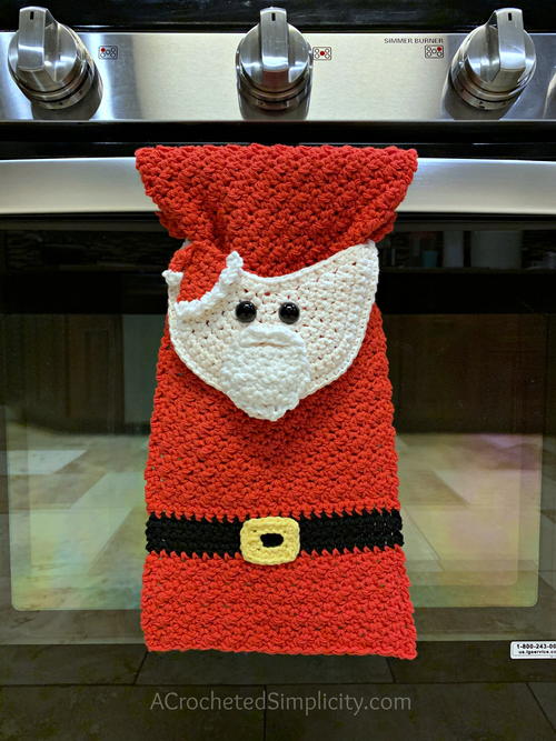 Santa Claus Kitchen Towel Santa Claus Kitchen Towel