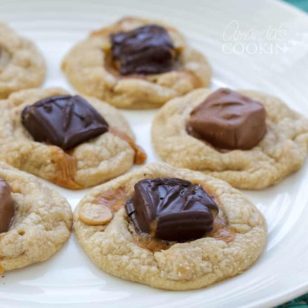 Candy Bar Cookies Candy Bar Cookies