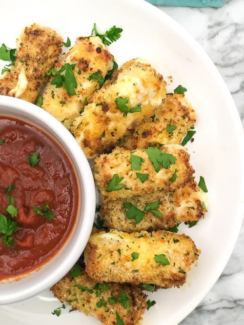 Easy Air Fryer Mozzarella Sticks Easy Air Fryer Mozzarella Sticks