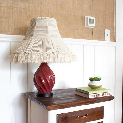 DIY Woven Lampshade DIY Woven Lampshade