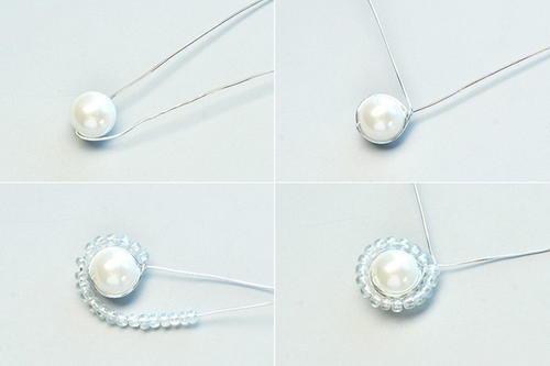 Beebeecraft Tutorials on Making a Round Pearl Necklace Pendant Beebeecraft Tutorials on Making a Round Pearl Necklace Pendant