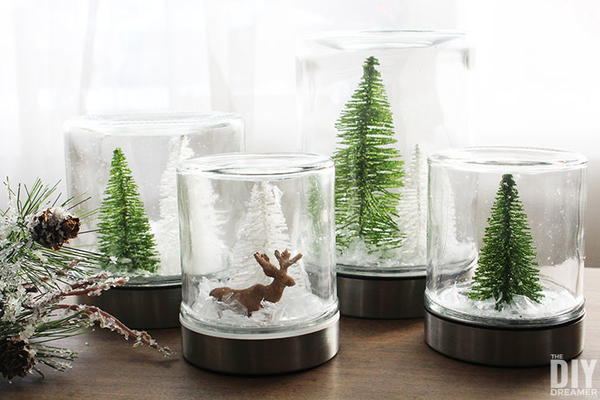 Waterless Snow Globe