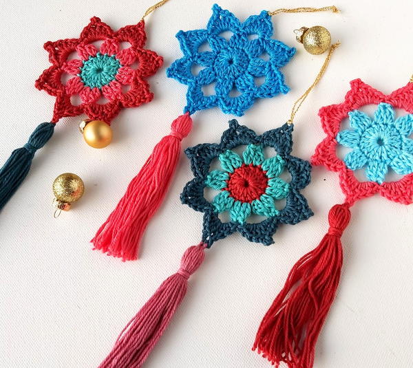 Tassel Christmas Stars Tassel Christmas Stars