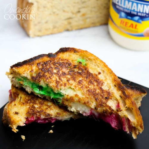 Festive Grilled Cheese Festive Grilled Cheese