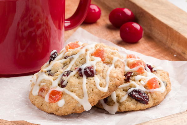 Cheerful Cranberry Orange Cookies