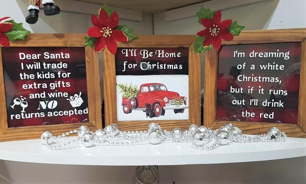 Photo Frame Christmas Signs Photo Frame Christmas Signs
