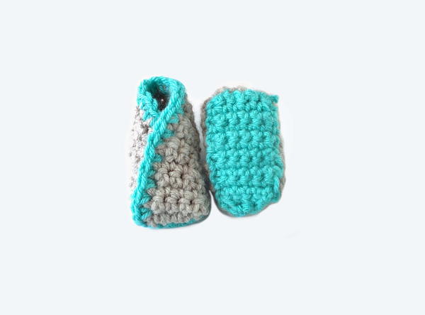 Kimono Baby Booties Kimono Baby Booties