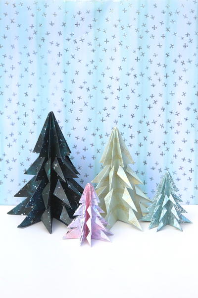 How To Make Easy Origami Christmas Trees How To Make Easy Origami Christmas Trees