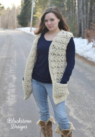 Chunky Lace Vest Chunky Lace Vest