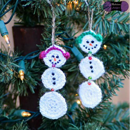 Dangling Snowman Ornament Dangling Snowman Ornament
