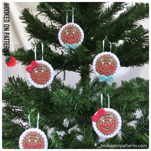 Gingerbread Smilies Christmas Ornaments Gingerbread Smilies Christmas Ornaments
