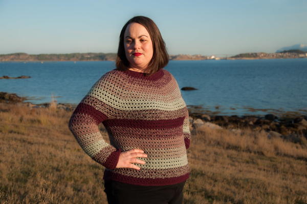 Top Down Winter Sweater Top Down Winter Sweater