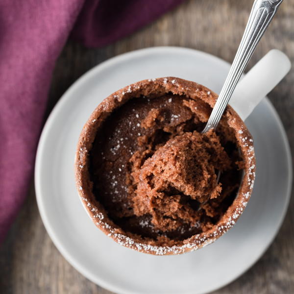 Nutella Mug Cake Nutella Mug Cake
