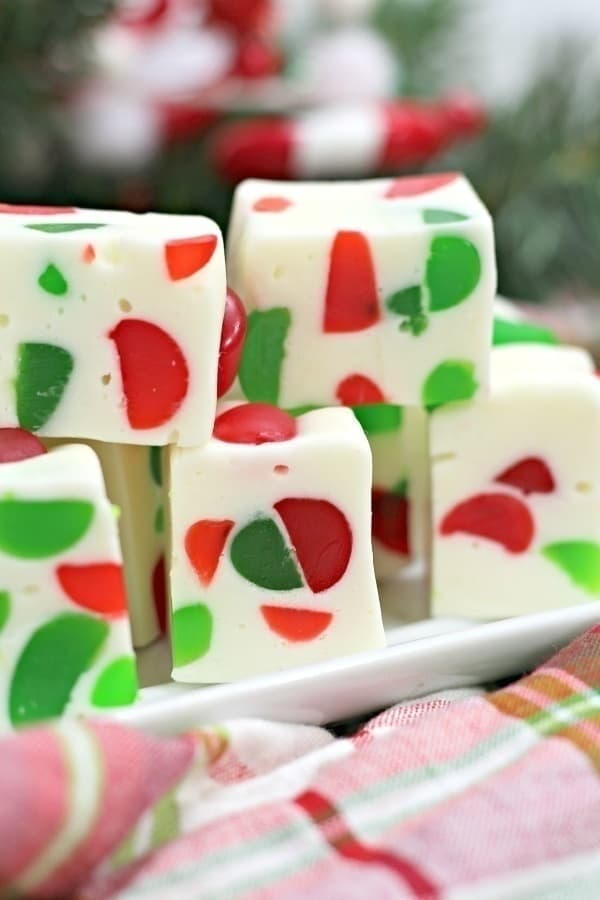 Christmas Gumdrop Nougat | RecipeLion.com