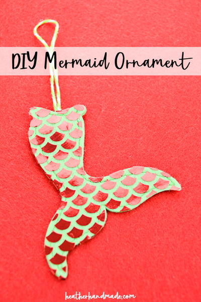 Diy Mermaid Ornament Diy Mermaid Ornament